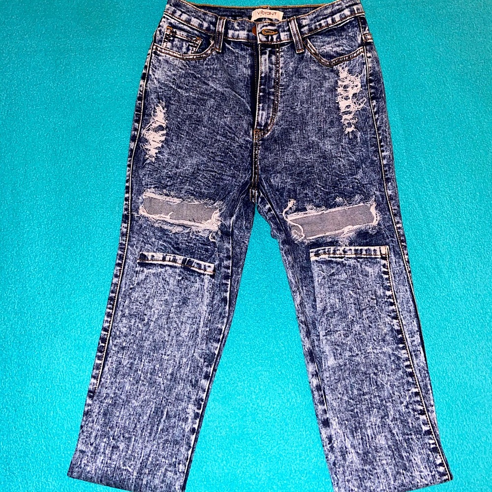 NWOT Women’s Vibrant MIU Nasty Gal Jeans Size 9